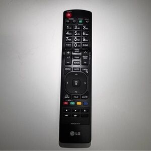 LG Black Remote Control